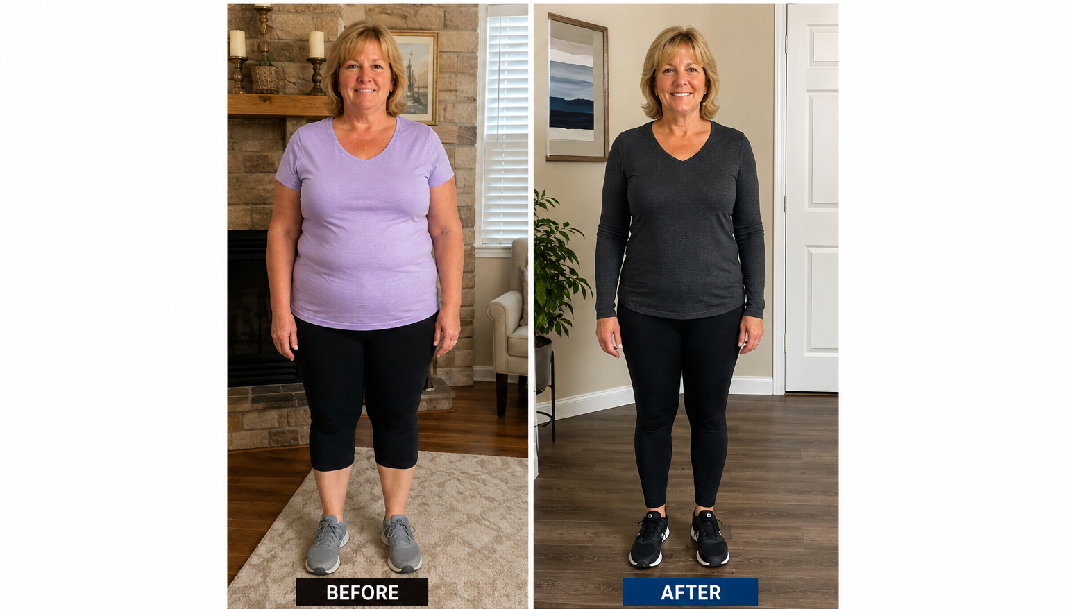 Before and After - Linda K.